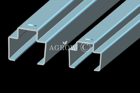 Poteau d'extrémité en forme de capuchon