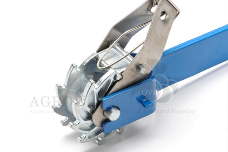 Crépine de fil en ligne à cliquet